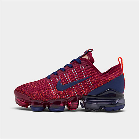 Nike Big Kids' Air Vapormax Flyknit 3 Running Shoes In Red