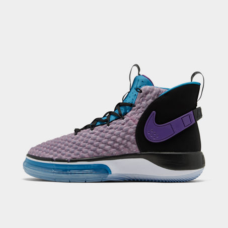 Nike Men's Alphadunk Basketball Shoes In Purple