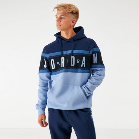 jordan hoodie mens blue