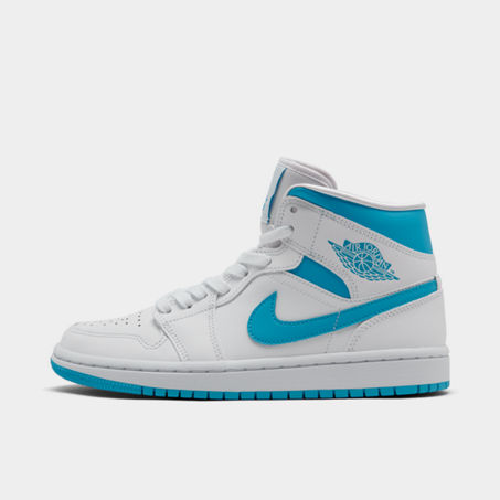 Nike Women's Air Jordan Retro 1 Mid Se Casual Shoes In White