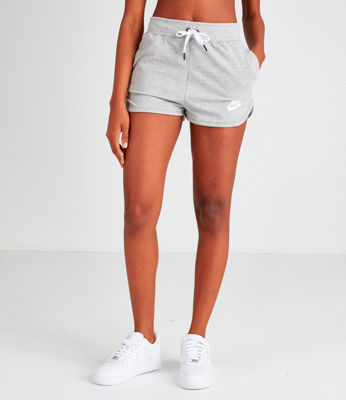 nike gray shorts womens