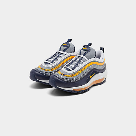 Big Kids' Nike Air Max 97 RF Casual Shoes Nike Air Max 97 RF Blue Teal BV0050 100 Release Date