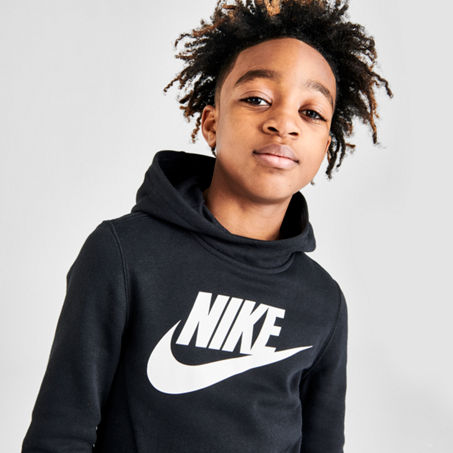 Nike Toddler Boys Sportswear Club Pullover Hoodie In Black