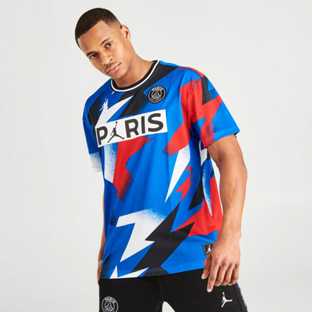 Psg jordan mesh hot sale t shirt