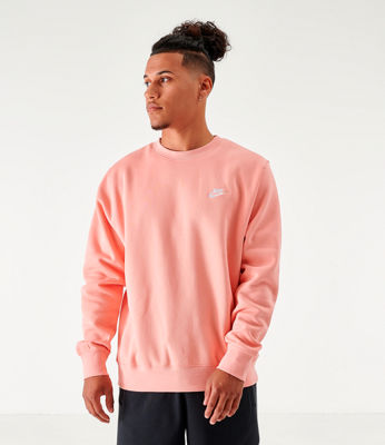 nike mens pink sweatshirt