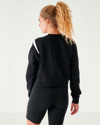 Download Women's Nike Sportswear Swoosh Fleece Crew Sweatshirt ...