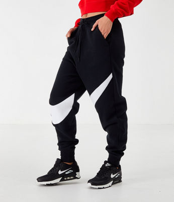 women's swoosh fleece pants