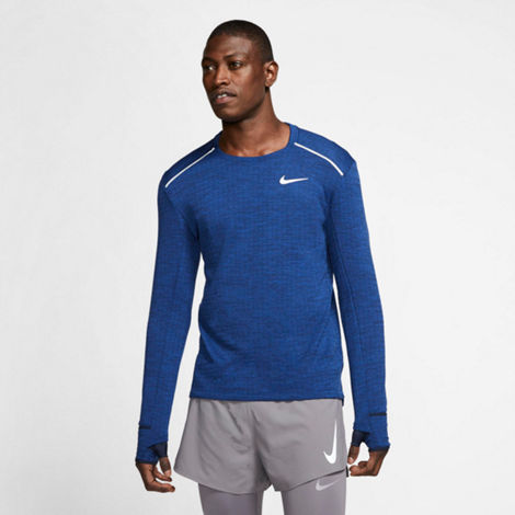 Nike Therma Sphere Element 3.0 Men's Long-sleeved Running Top In Blue