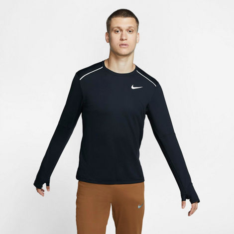 Nike Element 3.0 Men's Running Crew In Black