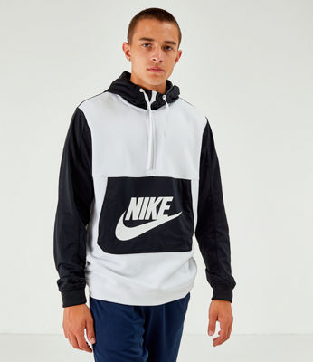 nike hybrid half zip hoodie