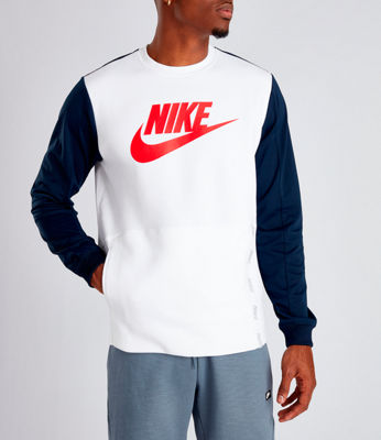 nike hybrid crew sweatshirt