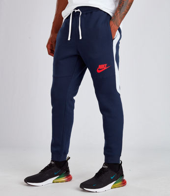 men's nike sportswear hybrid fleece jogger pants