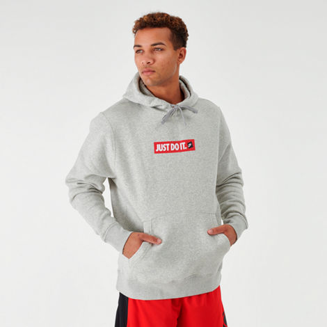 Nike jdi hoodie online grey