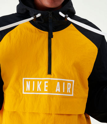 black and yellow nike hoodie