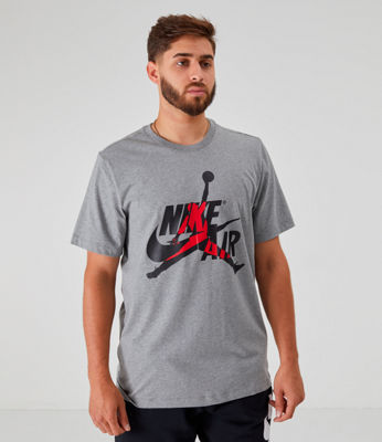 air jordan t shirt grey