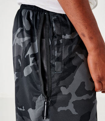 red camo basketball shorts