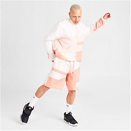 Nike Men's Flight Basketball Shorts In Pink