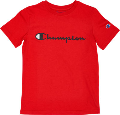 red champion shirt kids