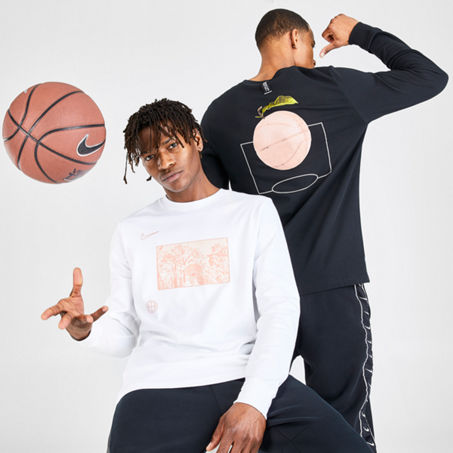 Nike Men s City Exploration Atlanta Dna Basketball Long sleeve T