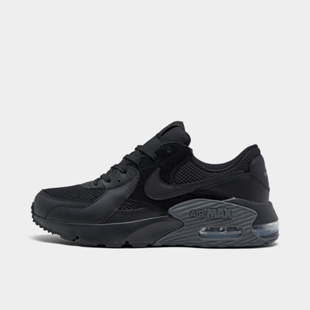 Nike Big Kids Air Max Excee Running Sneakers From Finish Line In Black/black