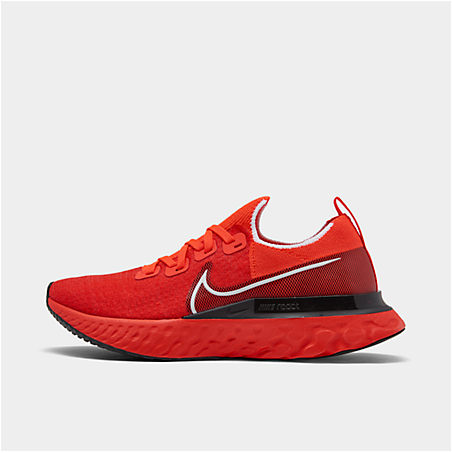 Nike Men's React Infinity Run Flyknit Running Shoes In Red