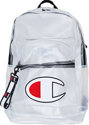 champion clear backpack