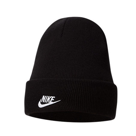 Nike Sportswear Utility Cuffed Beanie Hat In Black