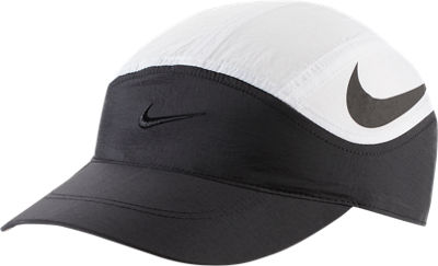 nike tailwind hat black and white