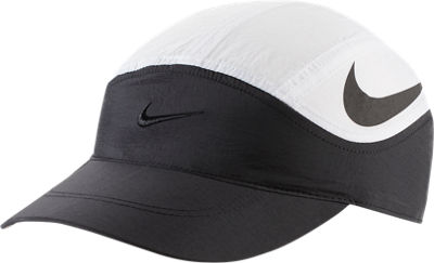 nike tailwind cap black and white