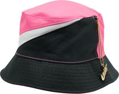 pink and black nike hat
