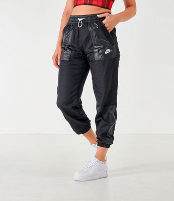 mint velvet faux leather joggers