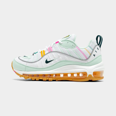 UPC 192502359462 product image for Nike Women's Air Max 98 Casual Shoes in Blue Size 8.0 Leather | upcitemdb.com