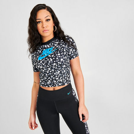 Nike women's 2024 floral shirt