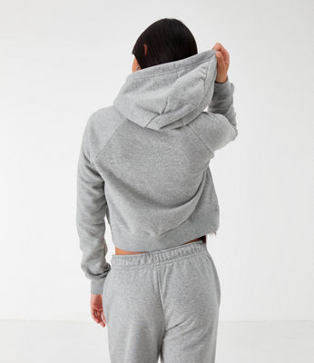 women's sportswear essential cropped hoodie