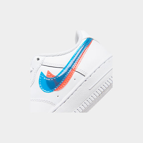 Nike Sportswear FORCE 1 LV8 Sneaker low whiteblue hero Nike Sportswear FORCE 1 LV8 Sneaker low whiteblue hero