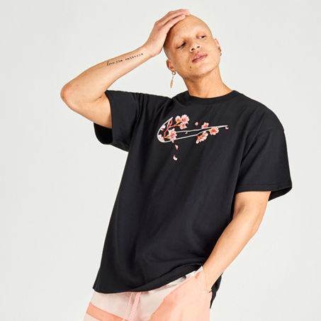 Nike floral print store shirt