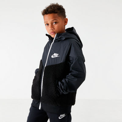 boys nike sherpa jacket