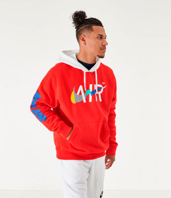 red nike game changer hoodie