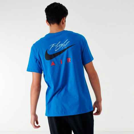 Nike Jordan Men's Legacy Aj4 T-shirt In Blue