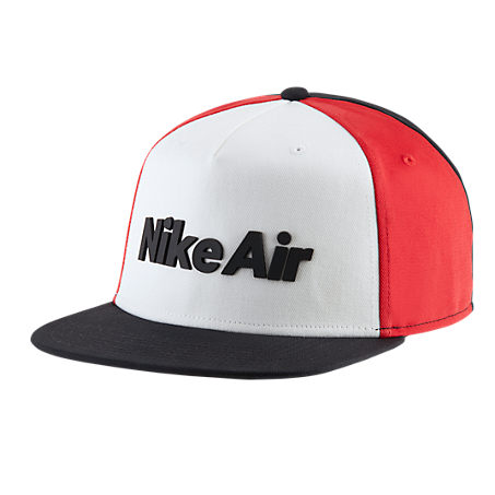 meditación uno General Nike Air Pro Capsule Snapback Hat In White/red | ModeSens