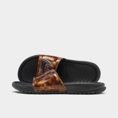 women's nike benassi jdi print fp sandals