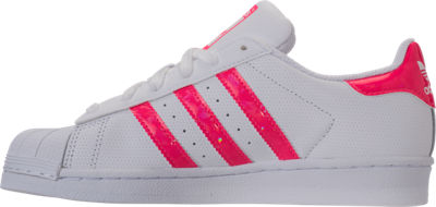 pink adidas grade school