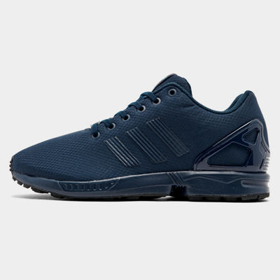 Right view of Men's adidas ZX Flux Casual Shoes in Navy