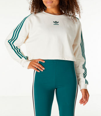 adidas adibreak cropped sweatshirt