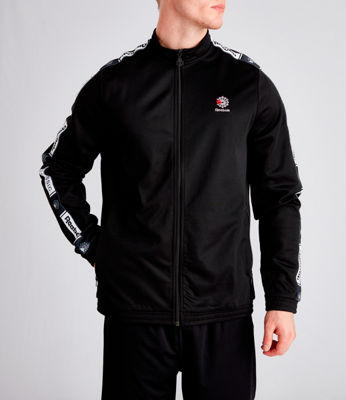 Reebok Men's Classics Taped Track Jacket In Black | ModeSens