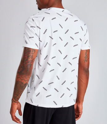 Download Men's adidas Essentials Allover Print Graphic T-Shirt ...