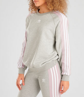 women's adidas originals panel crew sweatshirt