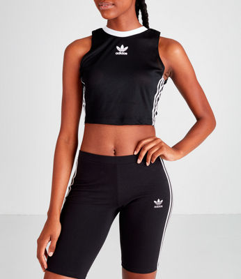 adidas mesh crop top