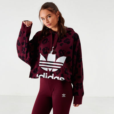 adidas bellista cropped hoodie