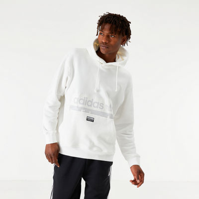 adidas originals ryv hoodie in white
